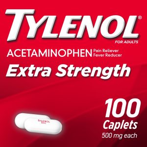 Tylenol Extra Strength Caplets – Acetaminophen 500mg
