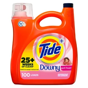 Tide Original Liquid Laundry Detergent, High Efficiency (HE), 64 Loads – 92 fl oz