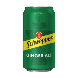 Schweppes Tonic Water & Ginger Ale - 12 fl oz Cans (Pack of 6)