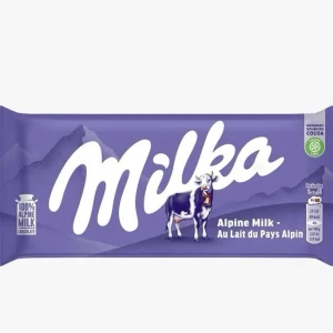 Milka Alpine Milk Chocolate Bar – 100g